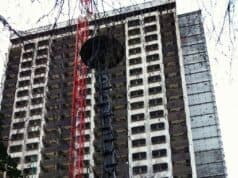 A pécsi 25 emeletes panelház