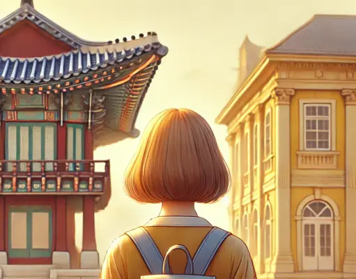 Hahö falu / Hahoe Village (Dél-Korea)+ENGLISH TEXT