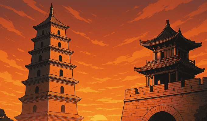 Virtuális séta a Selyemút épített örökségei között – 1. rész: Xi’an, a Selyemút keleti kapuja (HSZIAN, KÍNA)